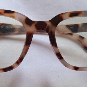 Bolero Eyeglasses Frame Model R132B, Size 49-22-150 Women Like New Brown & Tan
